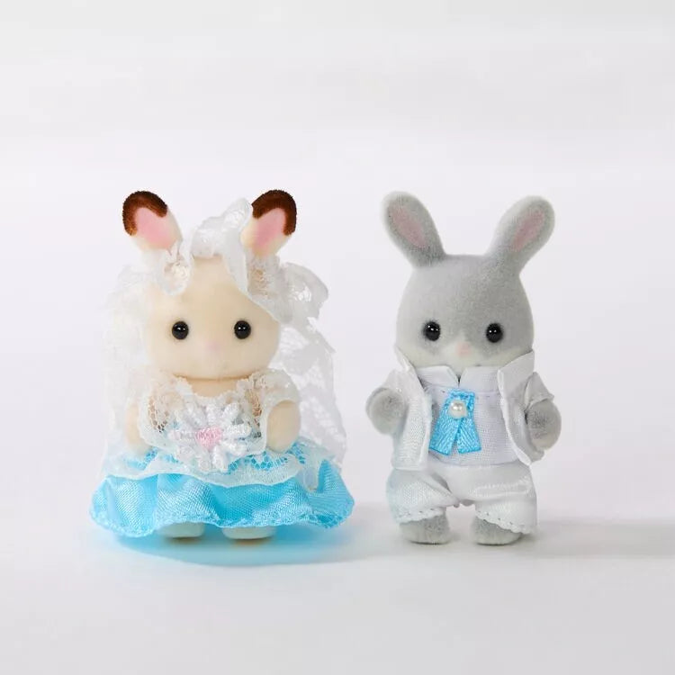 Sylvanian Families Baby Pair Set Nice Wedding Epoch Calico Critters