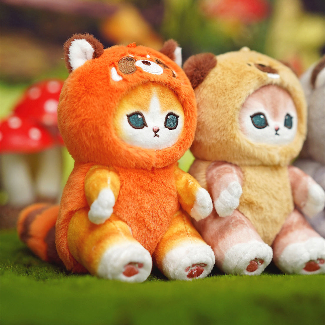 Mofusand Forest Series Plush Keychains