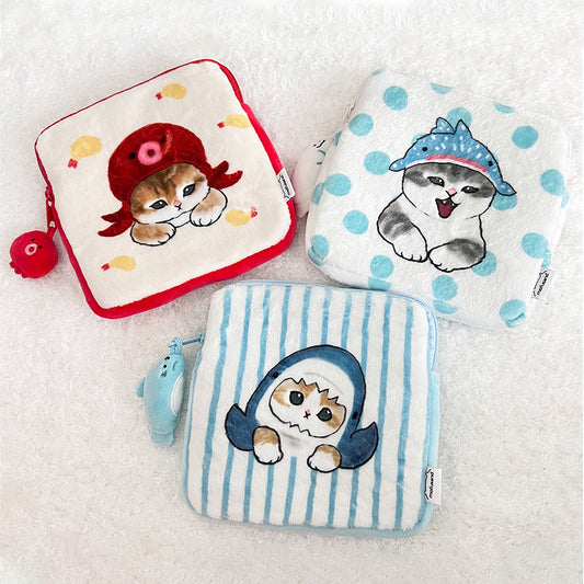 Mofusand Plush Pouches