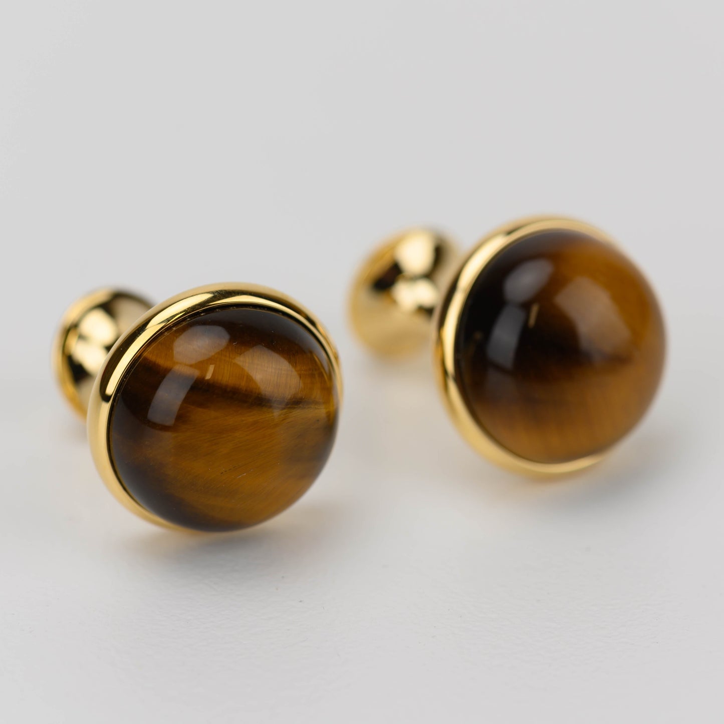 Elegant Tiger's Eye Cufflinks | Premium Men's Accessories