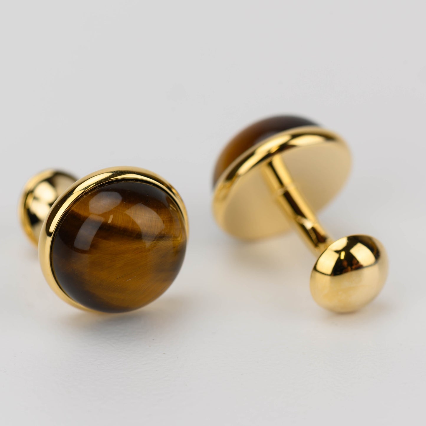 Elegant Tiger's Eye Cufflinks | Premium Men's Accessories