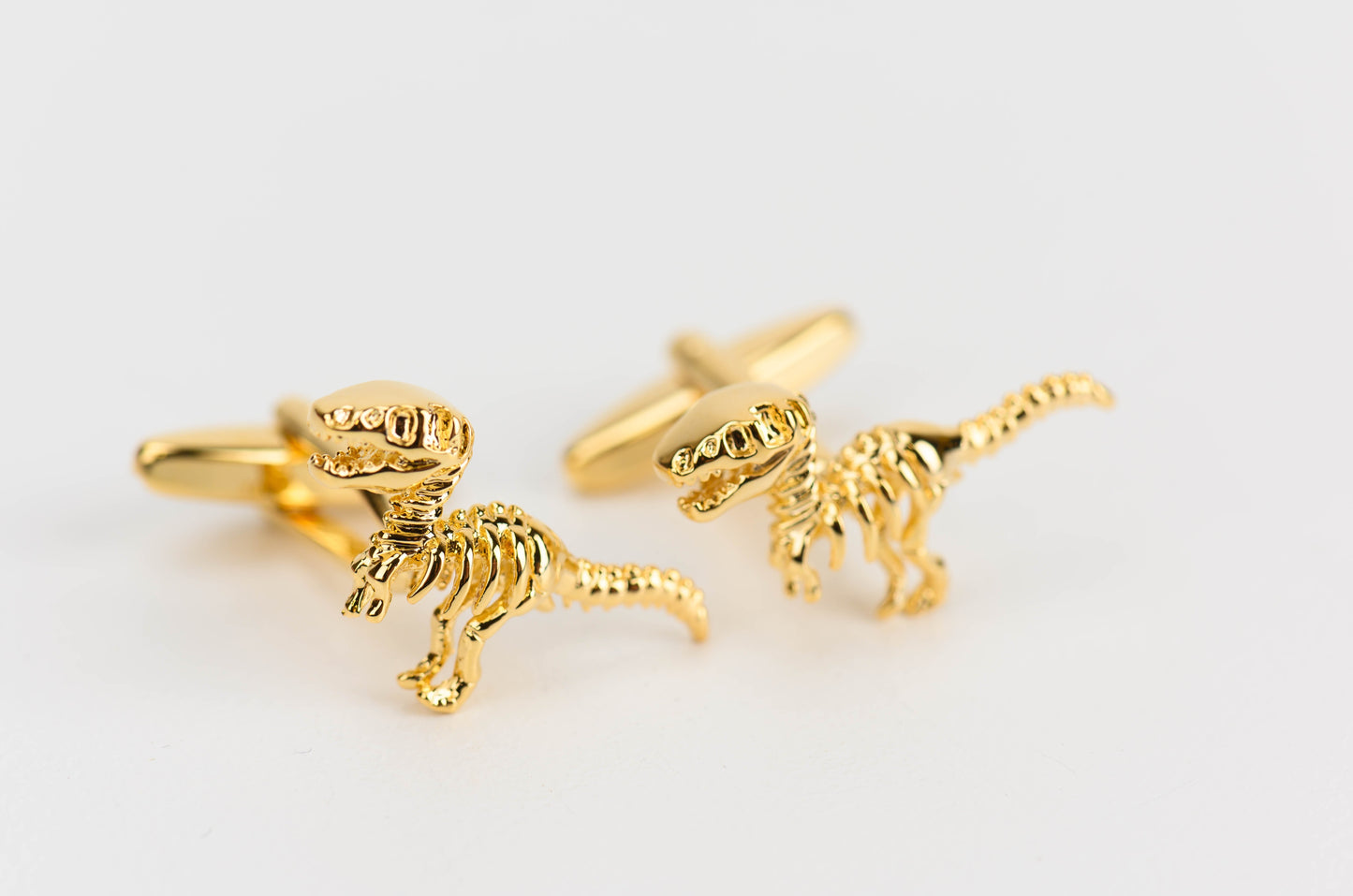 T-Rex Dinosaur Cufflinks | Unique and Fun Men's Accessories