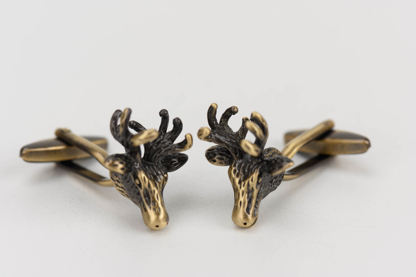 Unique Moose Antler Cufflinks | Distinctive Men's Accessories