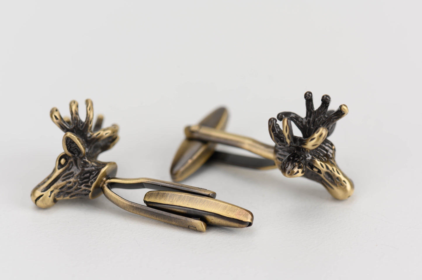 Unique Moose Antler Cufflinks | Distinctive Men's Accessories