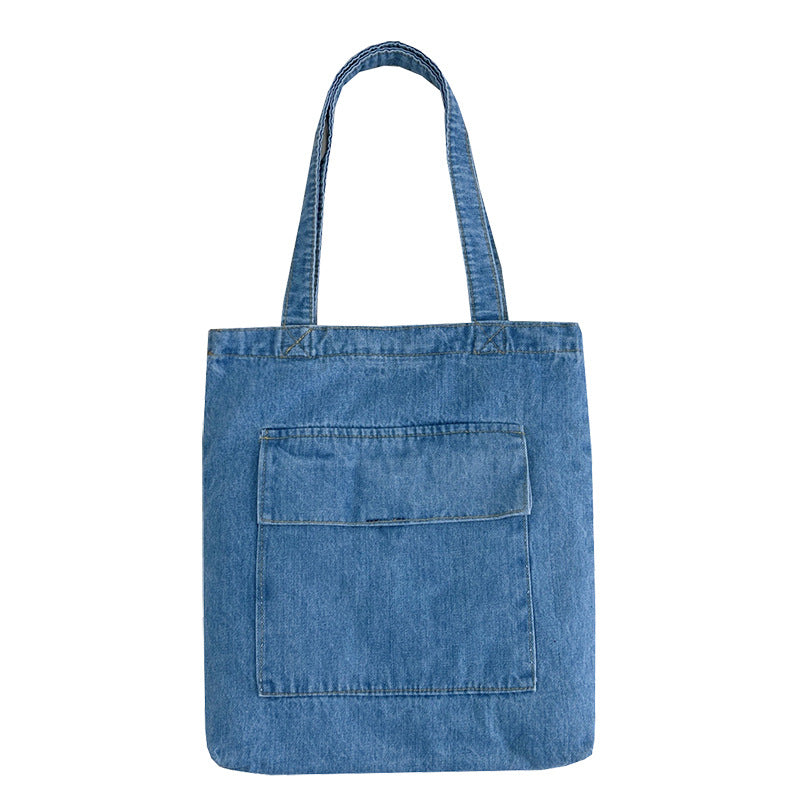 Classic Denim Tote - Effortless Style for Everyday Adventures