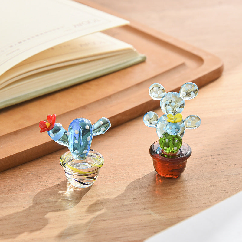 Handmade Glass Figures - Plants, Candies