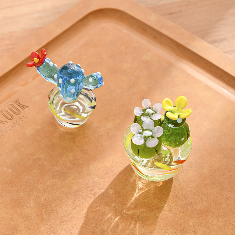 Handmade Glass Figures - Plants, Candies