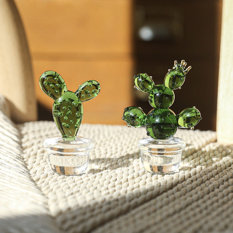 Handmade Glass Figures - Plants, Candies