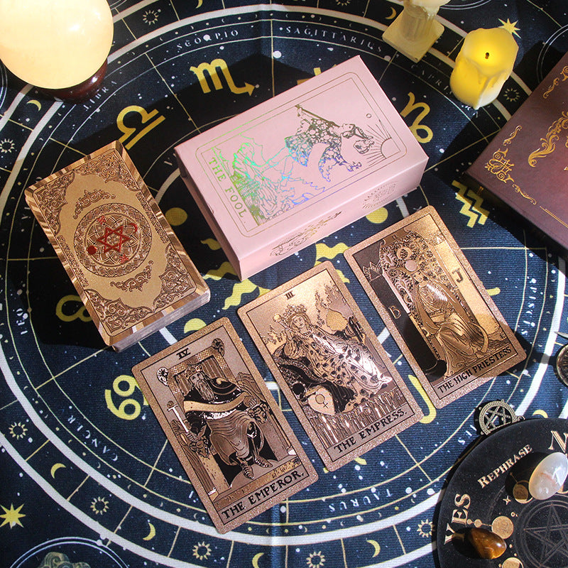 Tarot Cards, Plastic UV Laser Graving